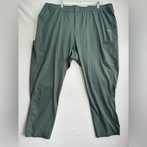 Carhartt Men’s Force Straight Leg Scrub Cargo Pants Green